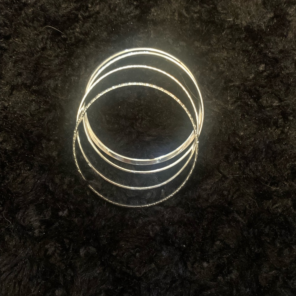 Silver Bangles - Picture 3 of 5